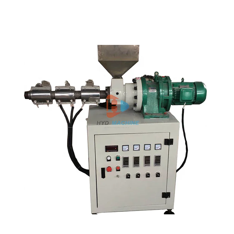 SJ30 SJ35 Small Single Screw Mini Plastic Extruder/ Small Lab PVC Mini Plastic Extruder