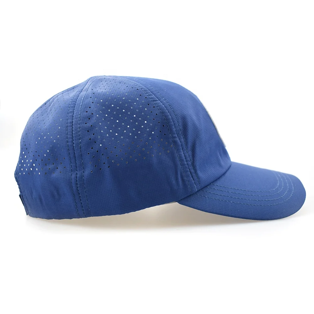 5% OFF quick dry outdoor baseball sports cap 100% polyester dri quickly running cap