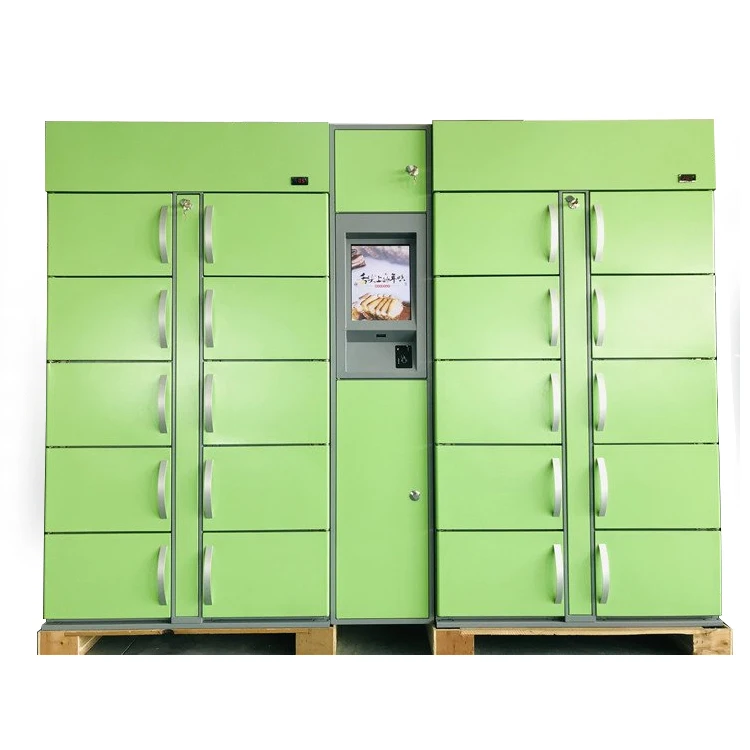 Intelligent Cooling Vegetable Fruit Self Pick up Locker Online Chilled Parcel Frozen Food Delivery Refrigerated