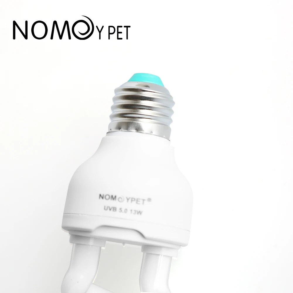 Nomoy Pet Reptile lamp UVB 10.0 26 w energy-saving lamps Lamp For Reptile Lighting ND-09 reptile accessories