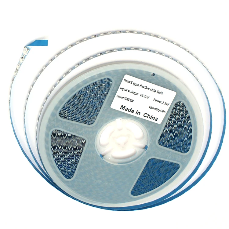 S 120D Заводская оптовая цена 6 мм PCB ширина DC12V 2835SMD 120 светодиодов/M форма Светодиодная лента для неонового светодиодного света