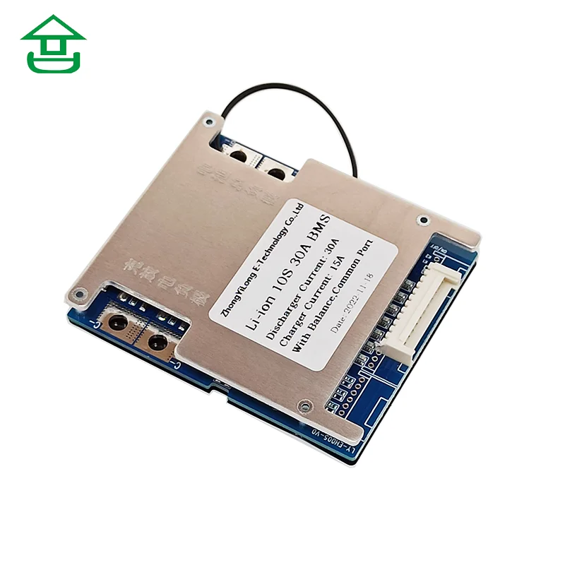 High quality 16S 48V 30A BMS Lifepo4 40A 60A 80A 100A Lithium Battery Protection Management System Common Port Balance for Ebike