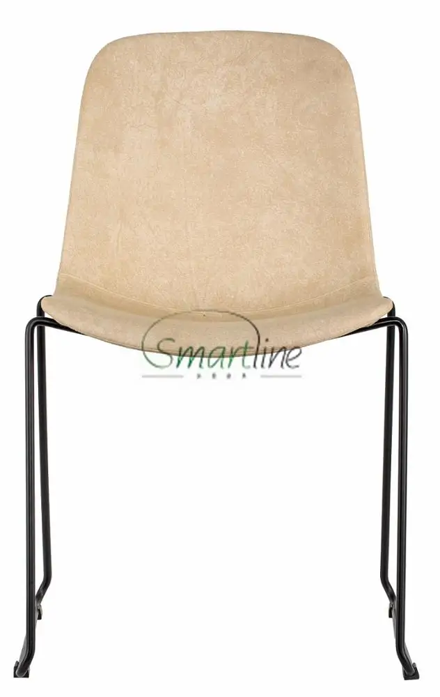 Good Quality PU dinning chair with sledge for home or commercial use