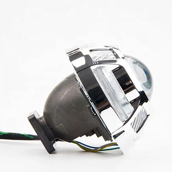 
bixenon projector lens shrouds mask cover for Panamera with angel eyes LED halo ring 