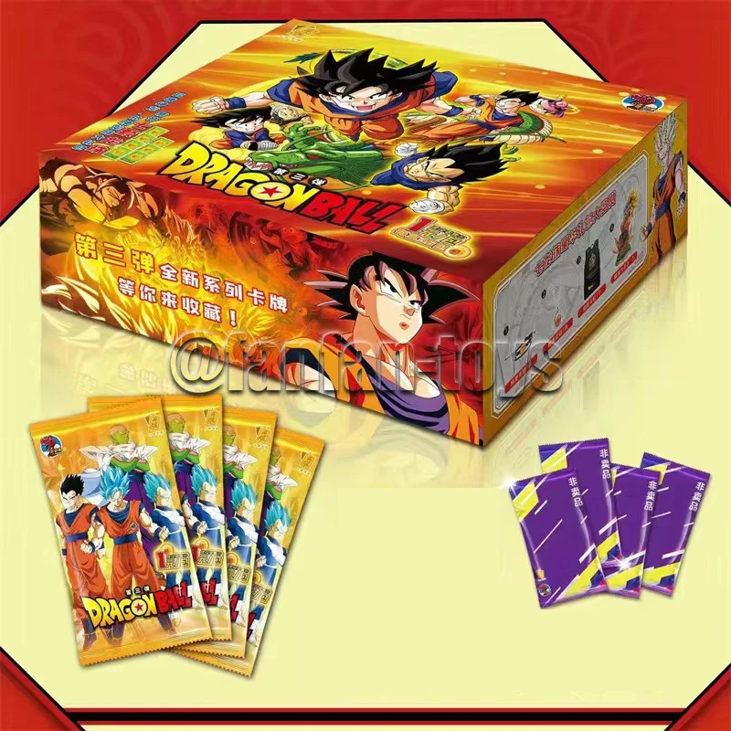 Карточки Dragon Ball Son Goku Saiyan Vegeta TCG редкая торговая коллекция карточки аниме Боевая карта для детей
