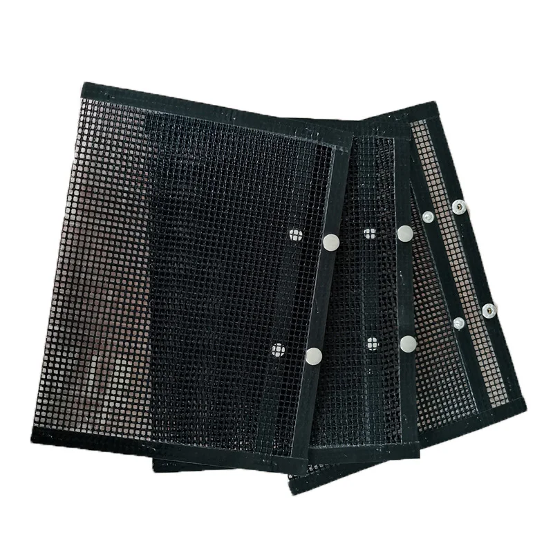 Amazon hot selling non-stick easy clean reusable bbq mesh grill bag