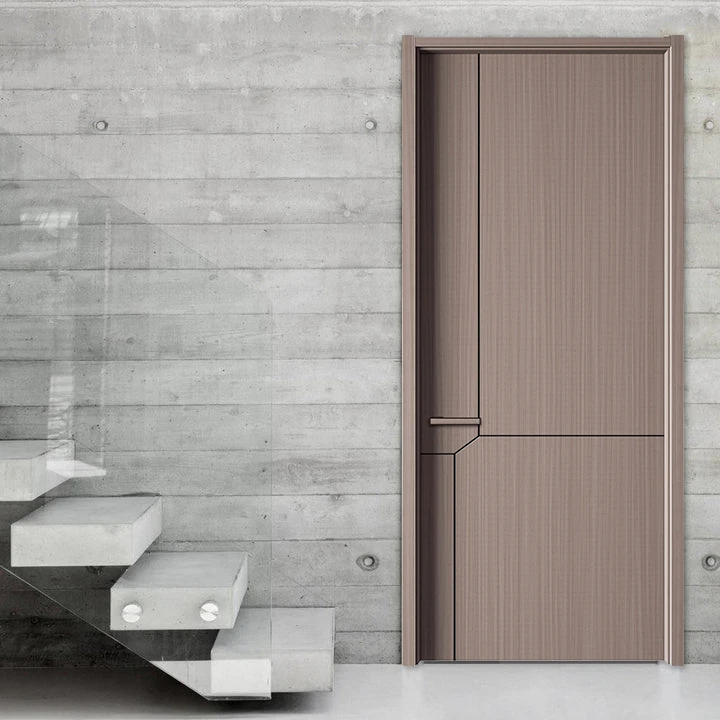 Modern Wooden Door Custom Bedroom Single Solid Wood Doors Wooden Internal Doors