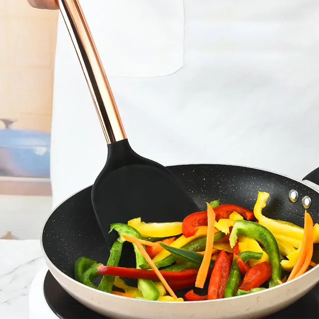 Silicone Kitchen Utensils 10 Piece Cooking Shovel Spoon Set Kitchen Special All Inclusive Kitchen Utensils