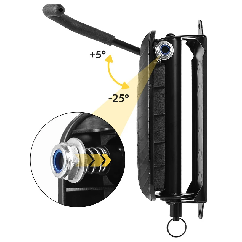Easy Lift Vertical Wall Mounted Bike Storage Rack Garage Wall Mount Bicycle Hanger for Indoor Home E-Bike Holder Rack
