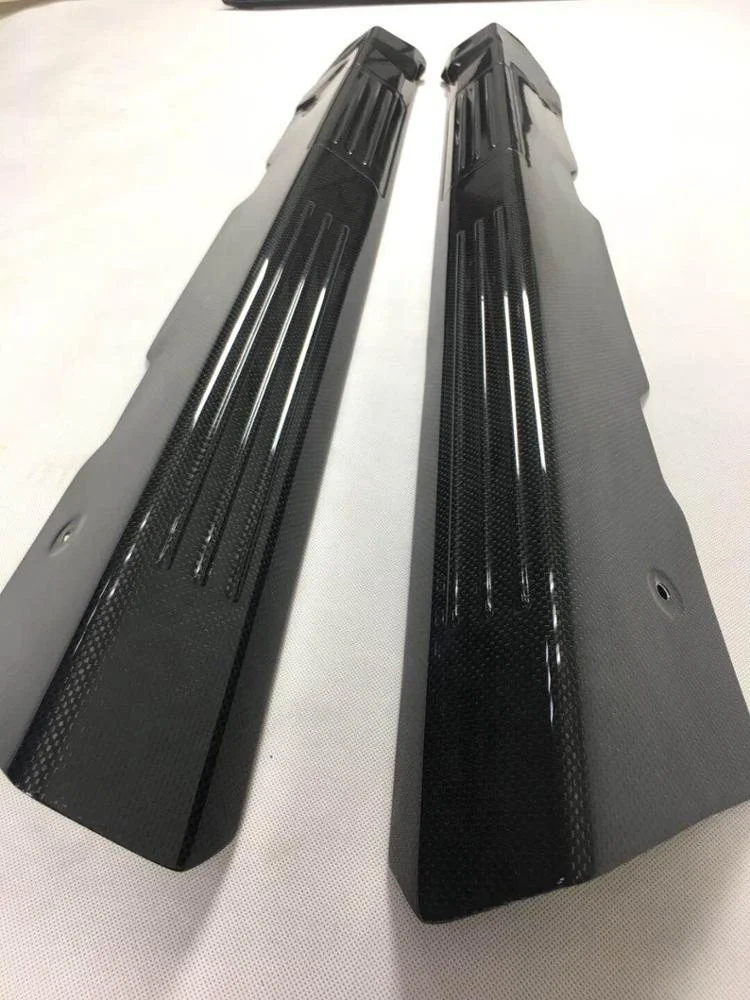 
Door Sills Step Plates Kick Panel Trim For Ferrari F430 