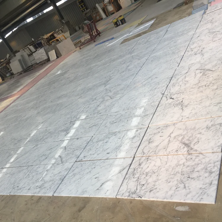 Wholesale Marmo Tile 1200x1200 Bianco Carrara Venato White Floor Design Marble