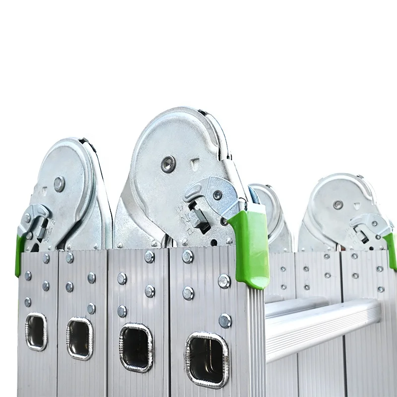 Useful locking configuration multi purpose ladder 4x4 foldable ladder platform household