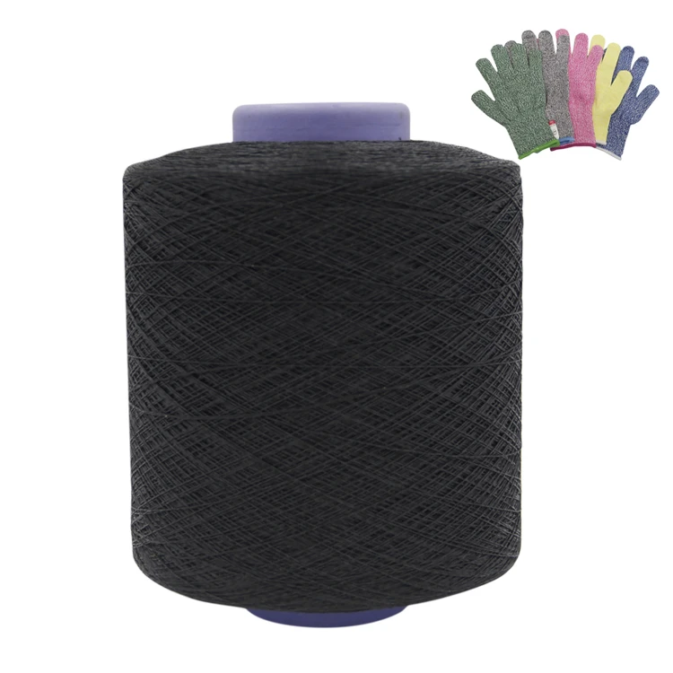 Factory direct sales of UHMWPE anti-cutting polyester safety protective yarn