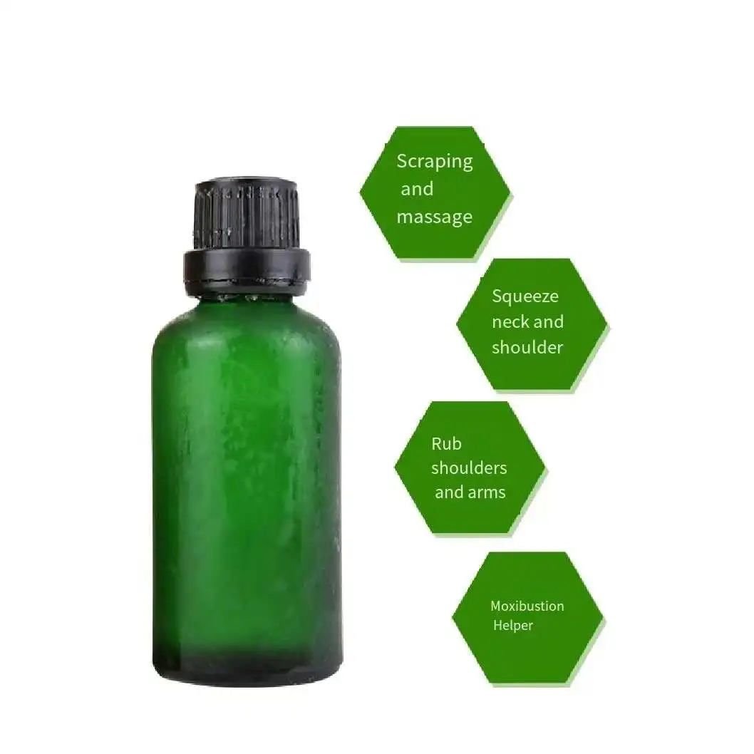 Comfortable Wormwood Extracting Solution Pure Wild Mugwort Essential Oil  Enhance Penetration Effect Moxa Therapy