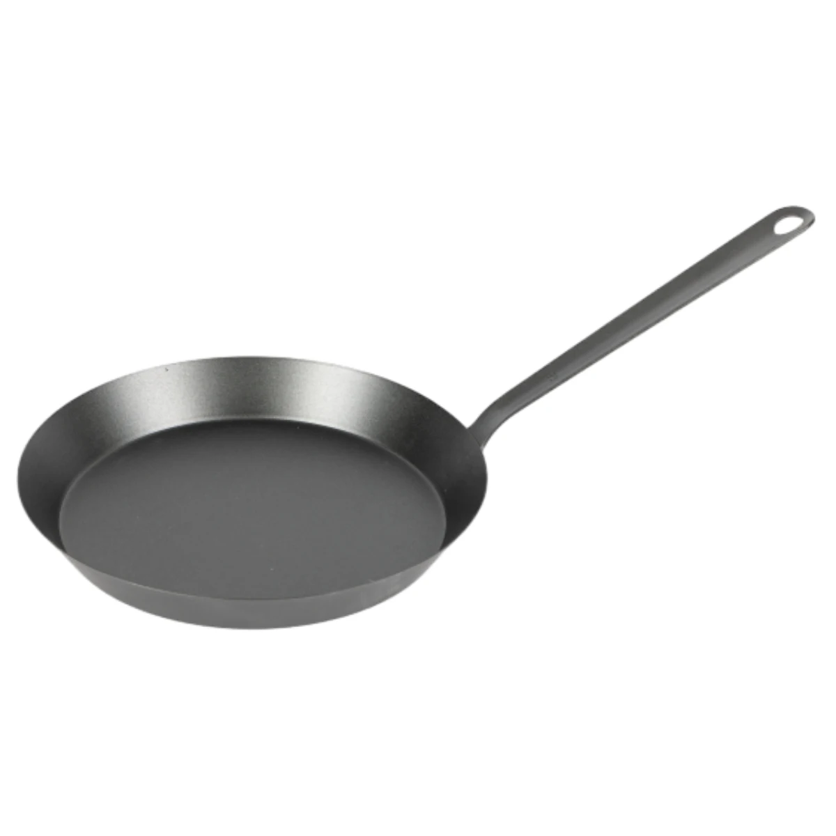 Heavy-duty long handle iron skillet Pre-seasoned long handle cast iron pan Long handle cast iron grill pan