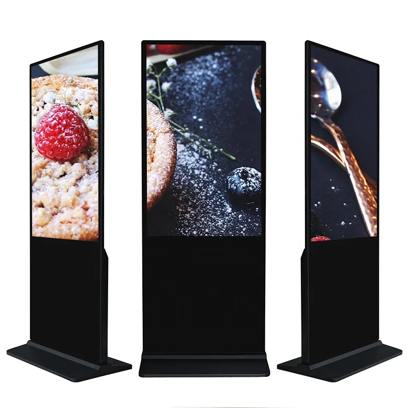 Ftyview ИК сенсорный экран LCD Цифровая вывеска totem внутренний напольный рекламный дисплей для