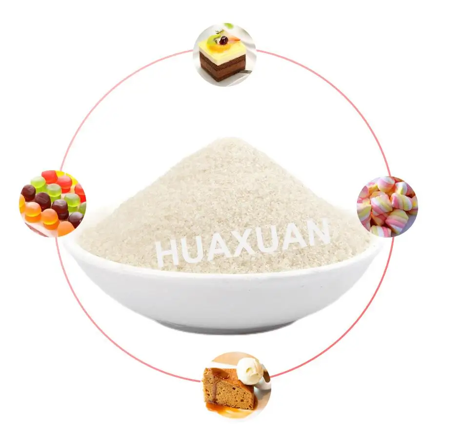 Sale Food grade beef gelatin High quality Bloom 200 230 250 260 270 300 Halal edible bovine gelatin powder for gummy
