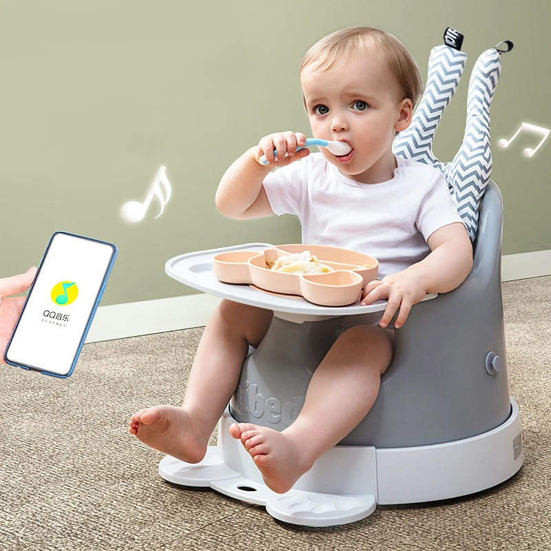 portable pu washable baby booster cute baby dining seat with booster for toddler baby kids