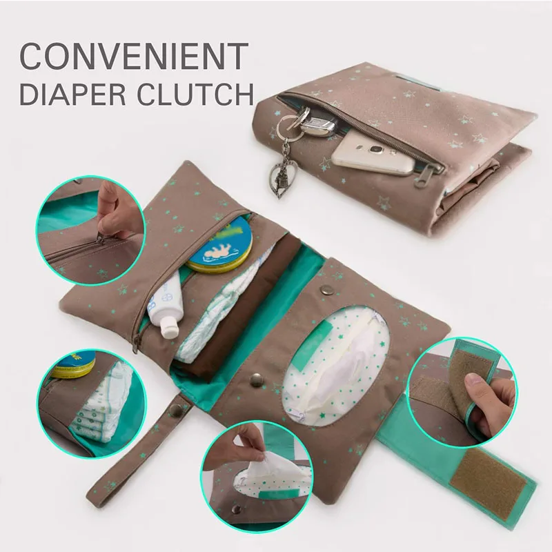 Extra Large Travel Changing Station for Newborns and Toddlers Portable Changing Pad Diaper Clutch Special Purpose Bags & Cases
