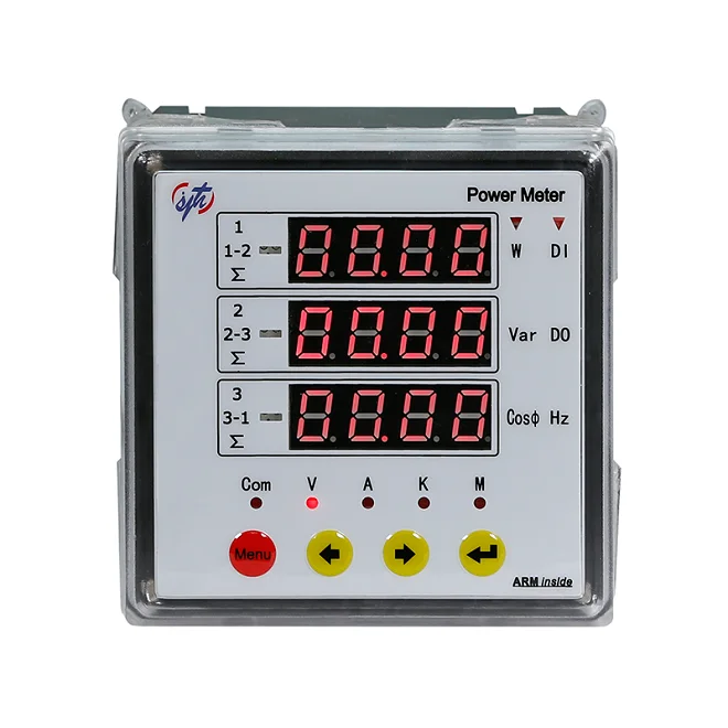 High Quality High Precision Three-Phase Ac Panel Electric Energy Meter Led Panel Energy Meter