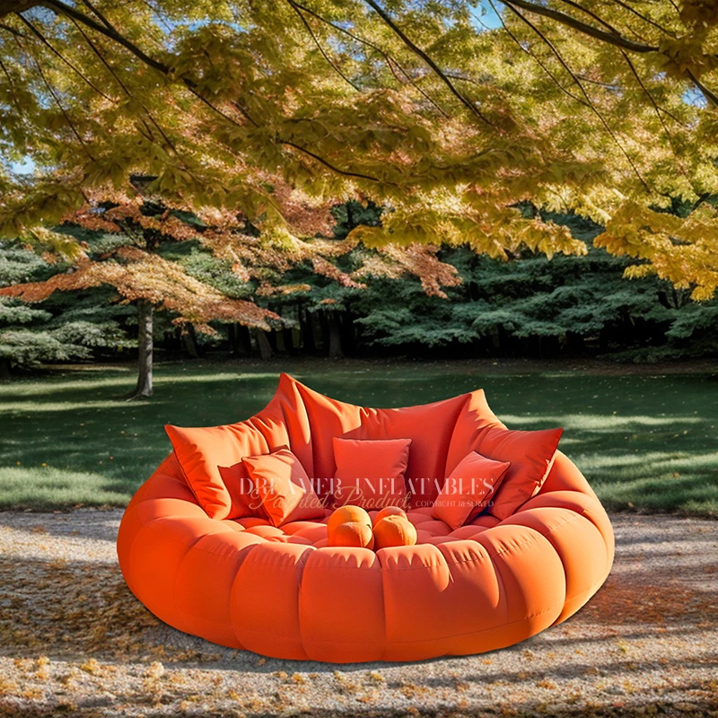 New design sofa and bed folding air sofa pumpkin sofa, indoor reading room living room outdoor travel camping