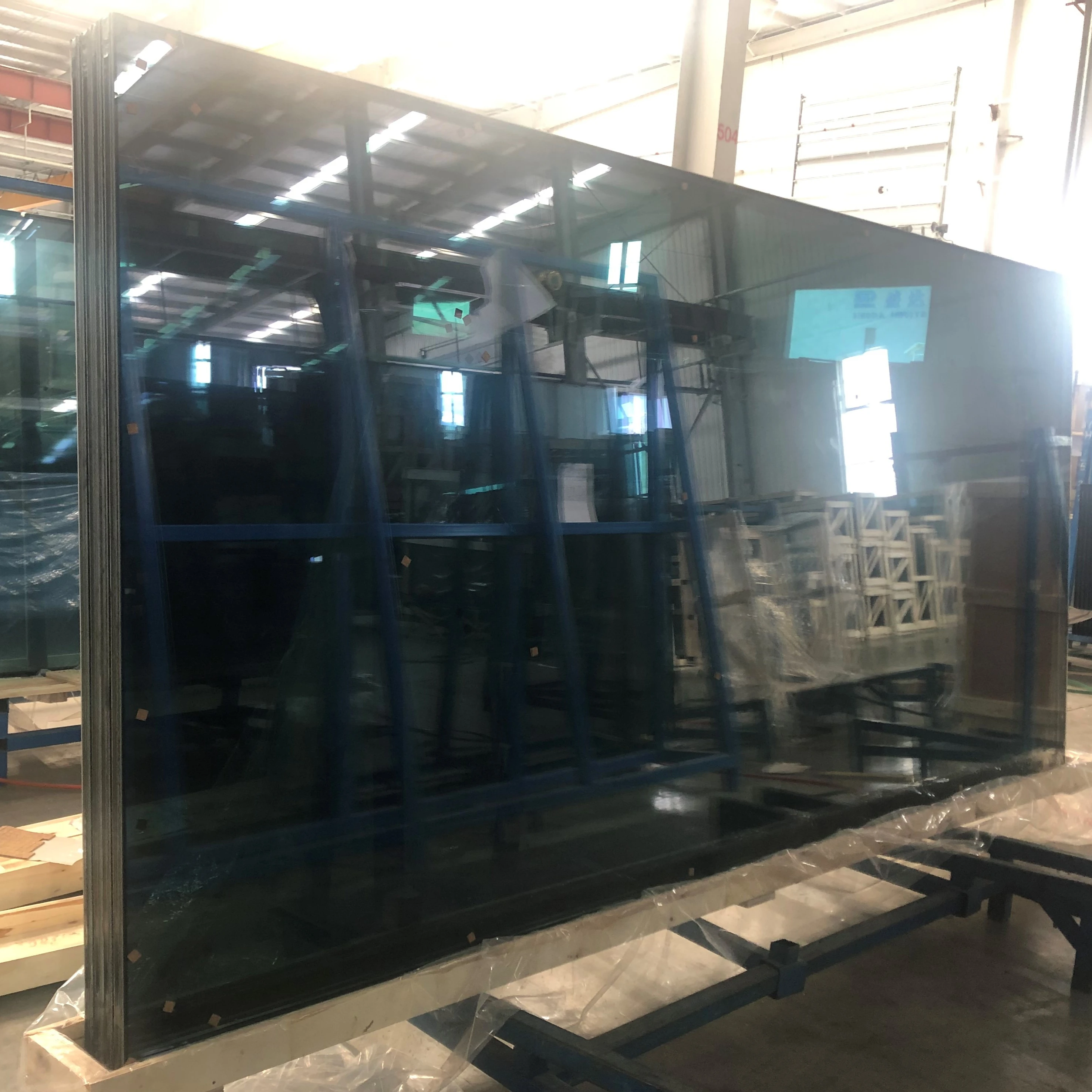 Construction Golden Smoke Grey Euro Gray Tinted Stained Glass Sheet for Window