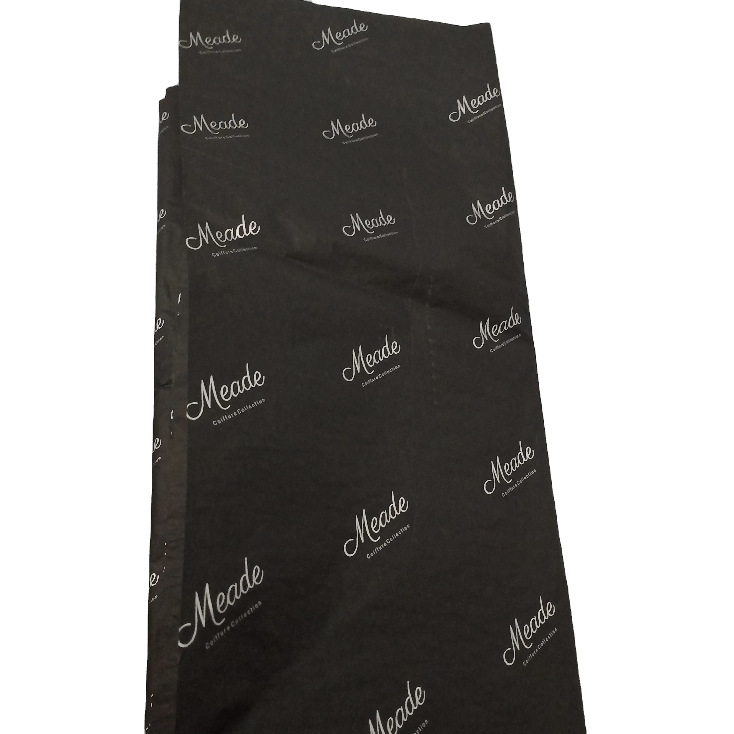 
Black Printing Tissue Paper Wrapping Garment Custom Printed 