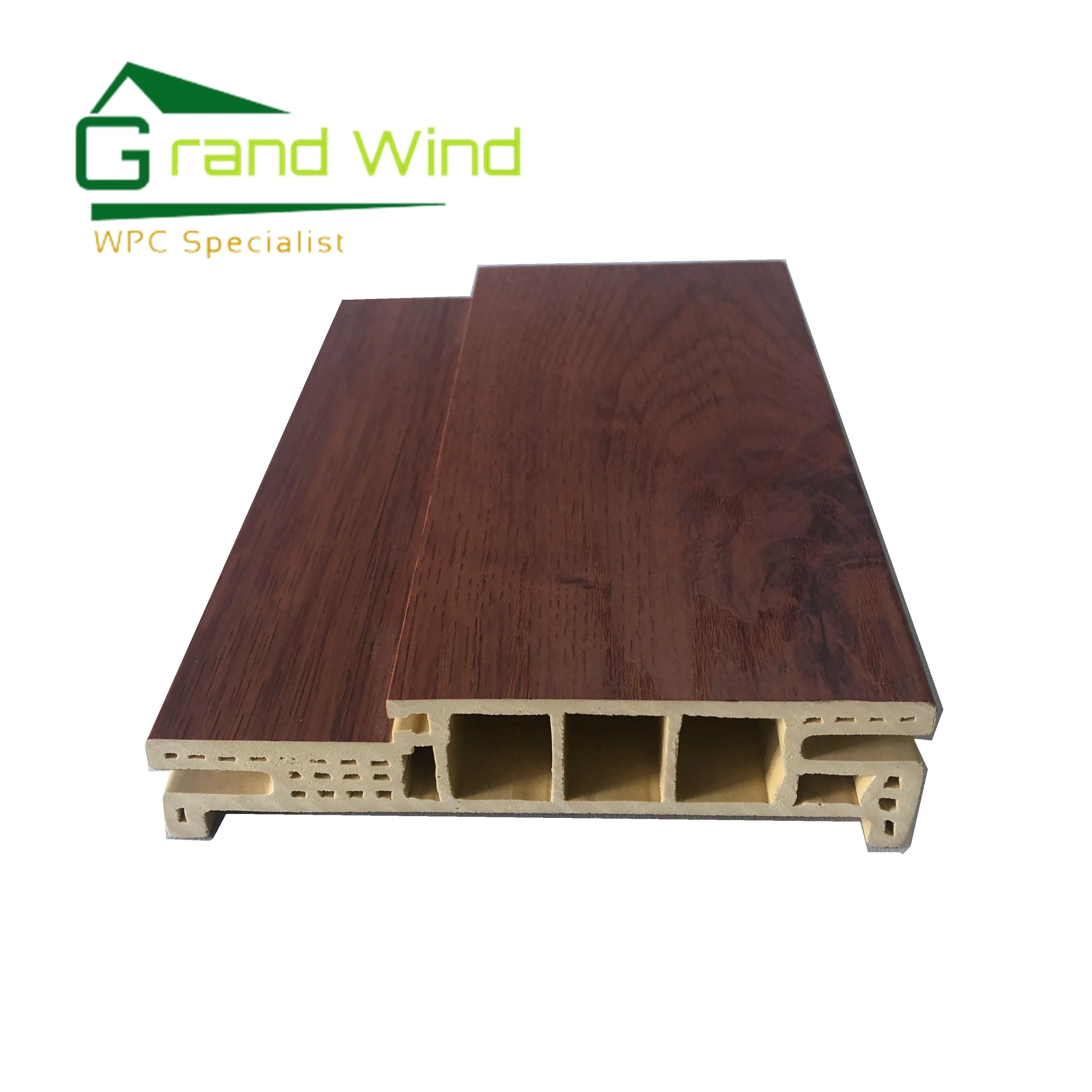Interior Decoration Waterproof And Durable WPC Door With Door Frame