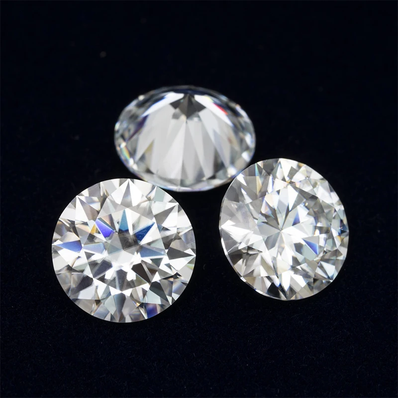 Wholesale GRA Certified Moissanite Diamond Stone Round Emerald Heart Radiant Pear Cushion Oval Cut VVS Gemstone Loose Moissanite