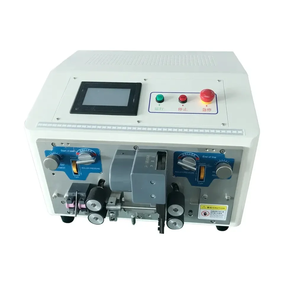 Fully Automatic Computer Cable Wire Cutting Stripping Machine USB Data Cable Manufacturing Machine