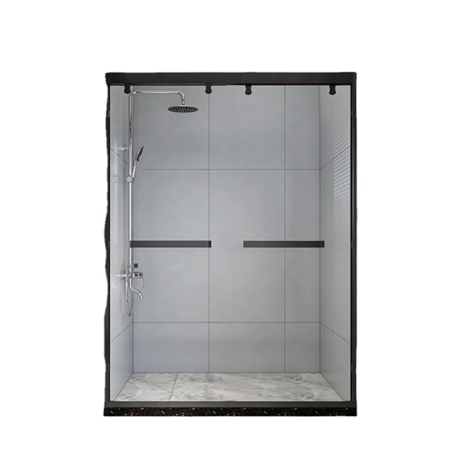 Clear Glass Customized Sliding Shower Door shower room cabin