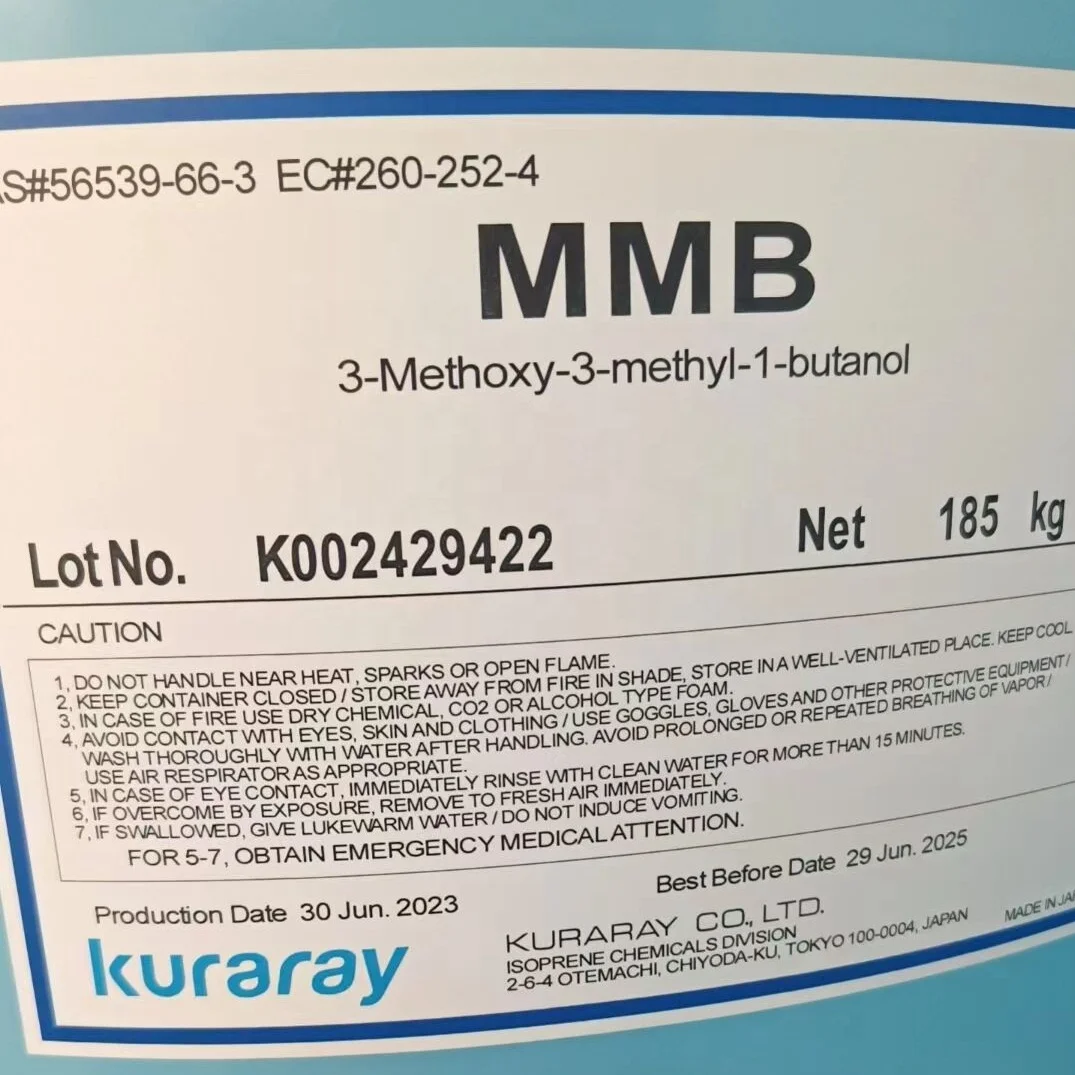 Kuraray 3-Methoxy-3-Methyl- 1-Butanol MMB CAS 56539-66-3
