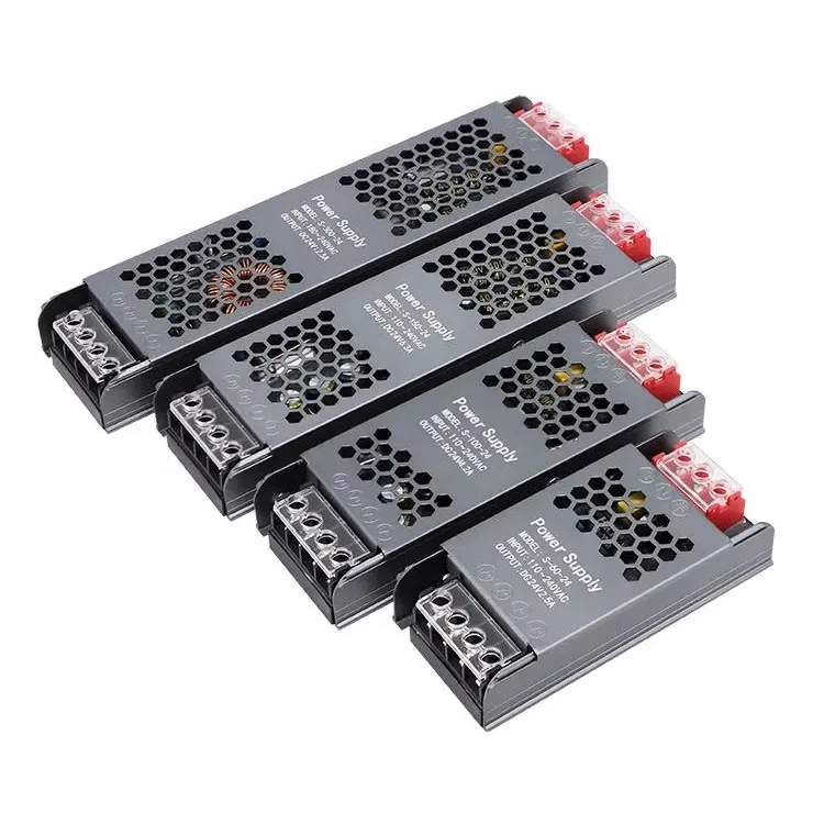 AC To DC Converter 24V Voltage Transformer Led Strip Light Power Supply 50W 100W 200W 300W 400W Constant Current Driver