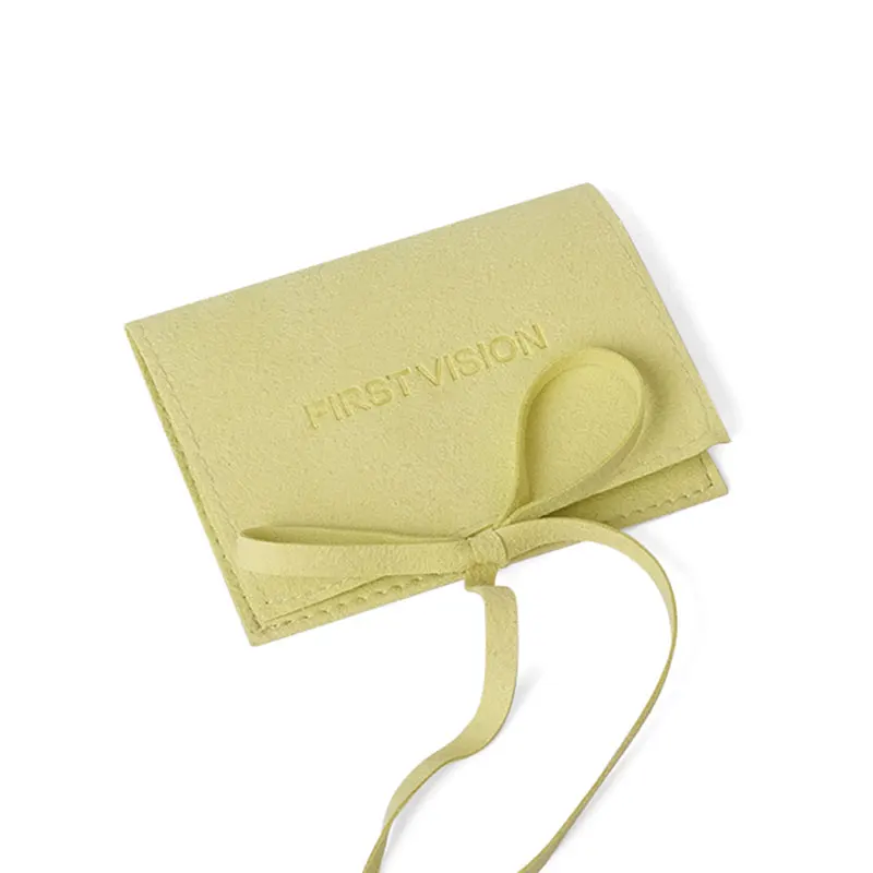 customised big branding inspired jewelry pouches gift packing bio microfiber bags with branded name for jewellery set packaging