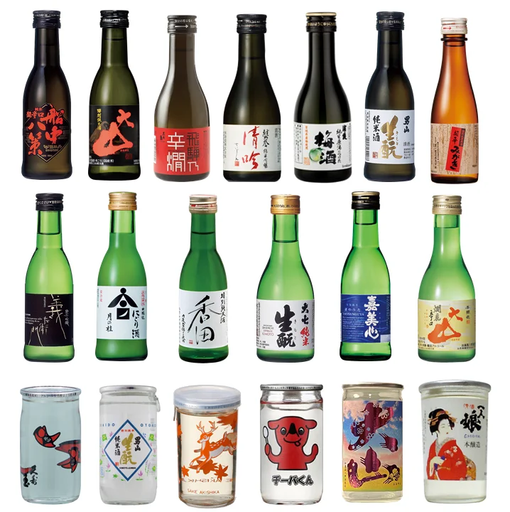 Популярные свежие небольшой объем оптовая продажа Вино японское саке бутылка