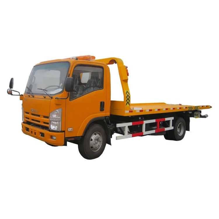 New Design 4x2 wrecker flatbed tow truck sale in India
