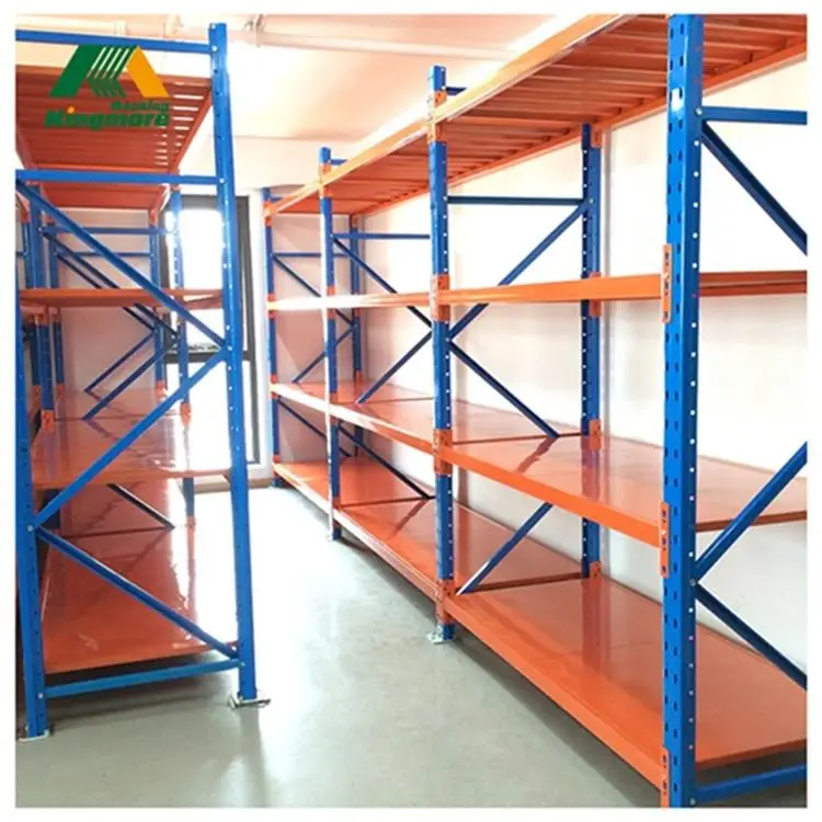 Environmentally friendly supermarket shelving galvanized assembled freely medium duty shelves