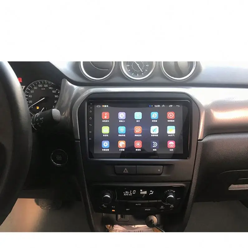 2 din Android 9 video Car DVD GPS Navigation Radio stereo Multimedia Player head unit for Suzuki Vitara 2015 -2018 navigator