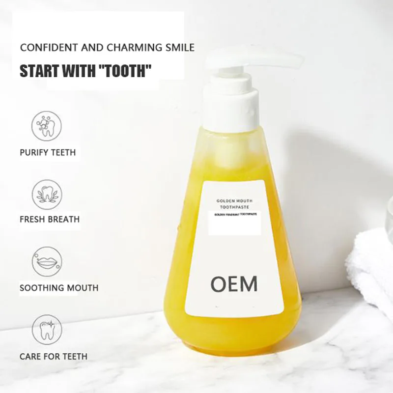 Customized Toothpaste Whitening Teeth Fresh Breath And Fragrance Custom-made Toothpaste OEM ODM Factory Wholesale