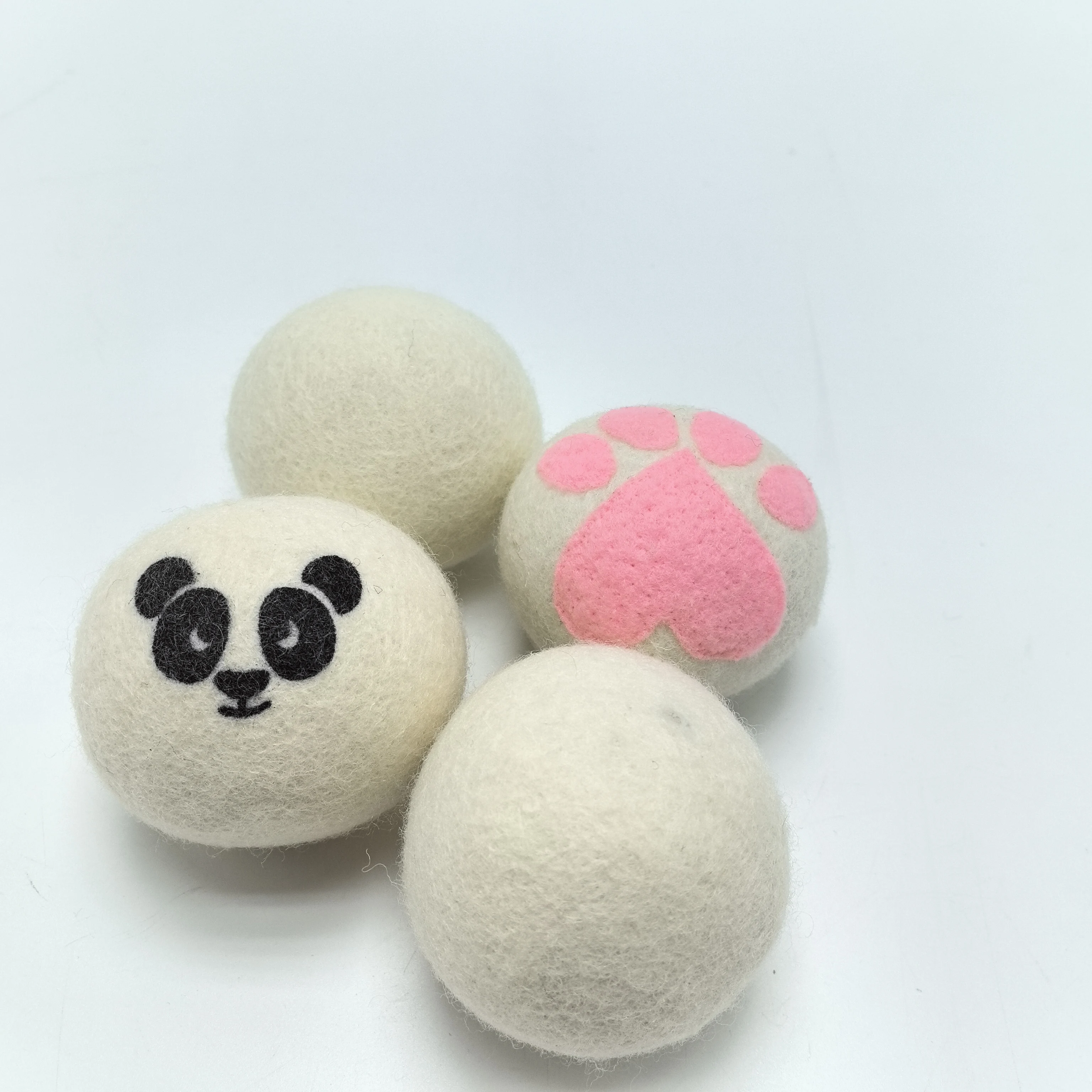 2024 New Style organic wool dryer balls laundry Washing Machine Wool Dryer Balls for Laundry