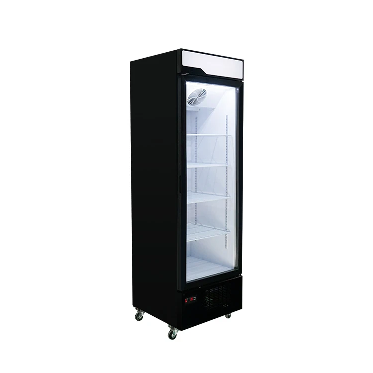 Meisda SC350B Commercial Upright chiller single door upright beverage cooler display Fridge
