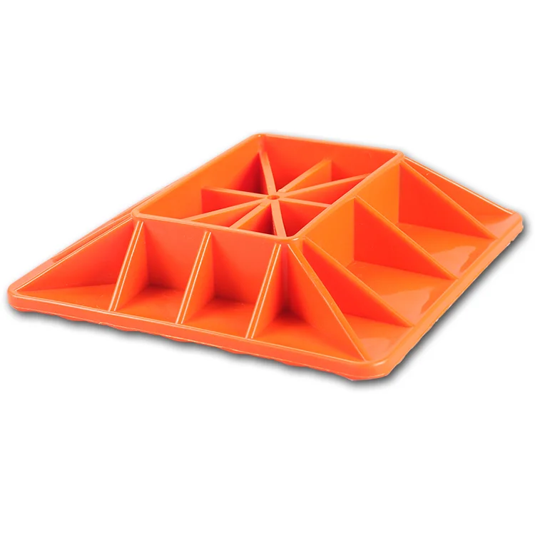 4x4 Off Road 3T Capacity Heavy Duty Strong Nylon Farm Jack Base for Car Custom Size