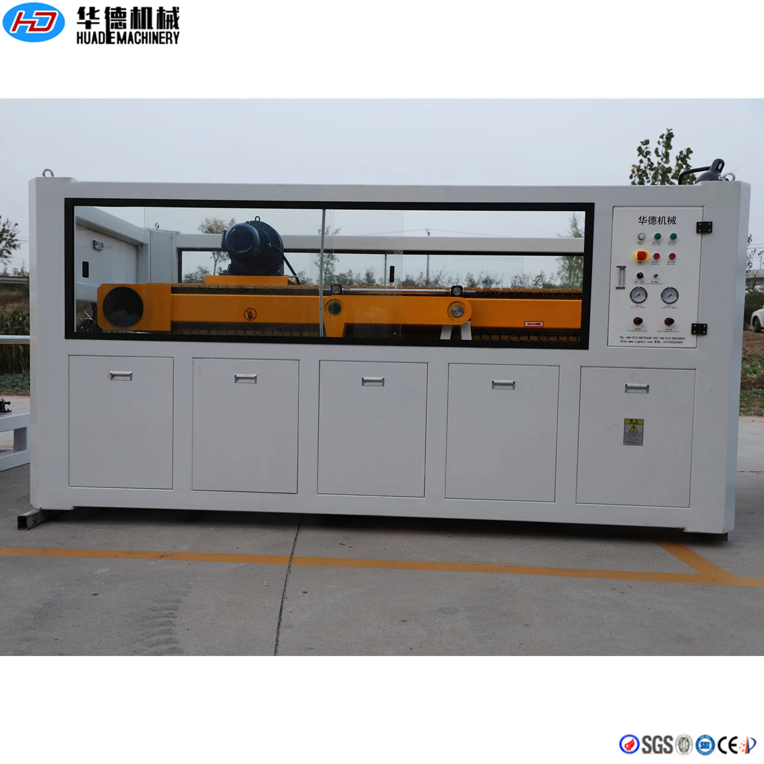 PVC WPC board sheet manufacture plant production line furniture use zhangjiagang
