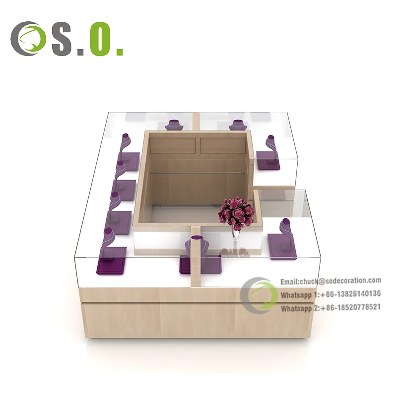 3D Rendering Jewelry Kiosk Showcase Jewelry Kiosk Manufacturers Commercial Furniture Jewelry Kiosk Mall