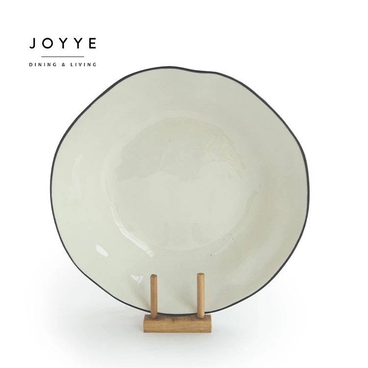 Joyye 5/7/12 inches  white ceramic rice bowl ceramic white color ceramic popcorn bowls