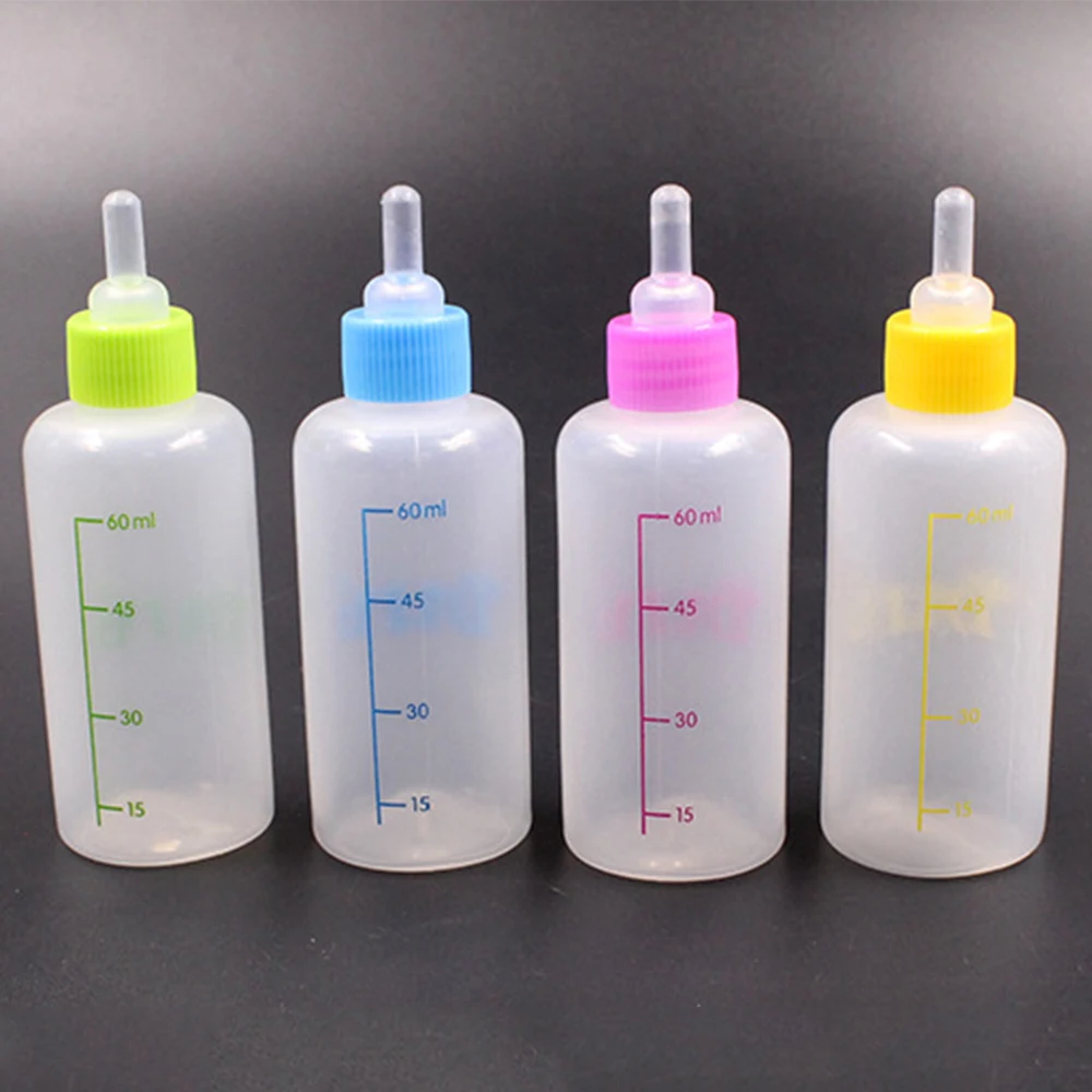 Pet Milk Bottle Dog Feeding Bottle Set Safty Puppy Kitten Milk Bottle