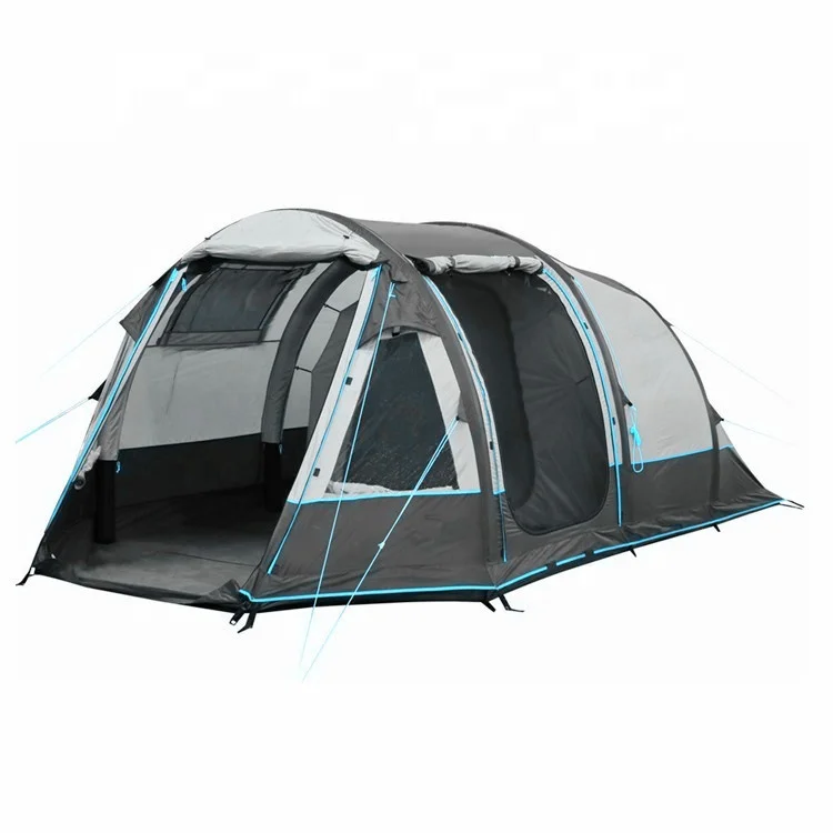 Inflatable Camping Tent Air Seconds 4 Person 2 Bedrooms