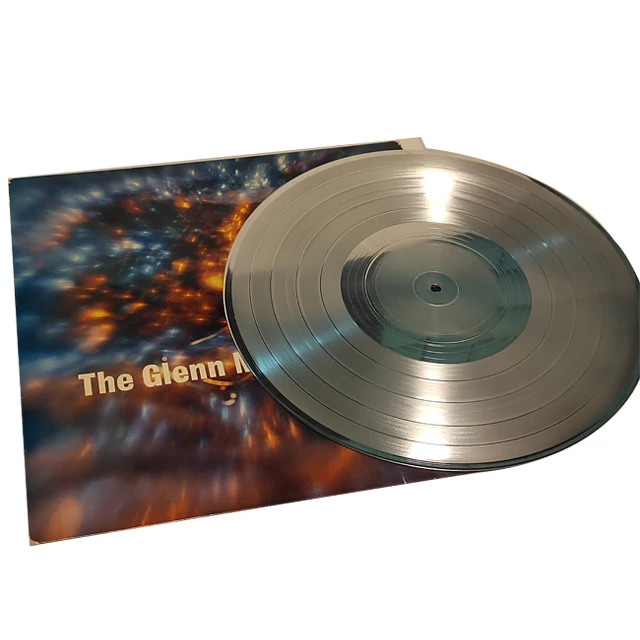 Виниловый диск Lp с серебряной репликацией и печатью 7 \