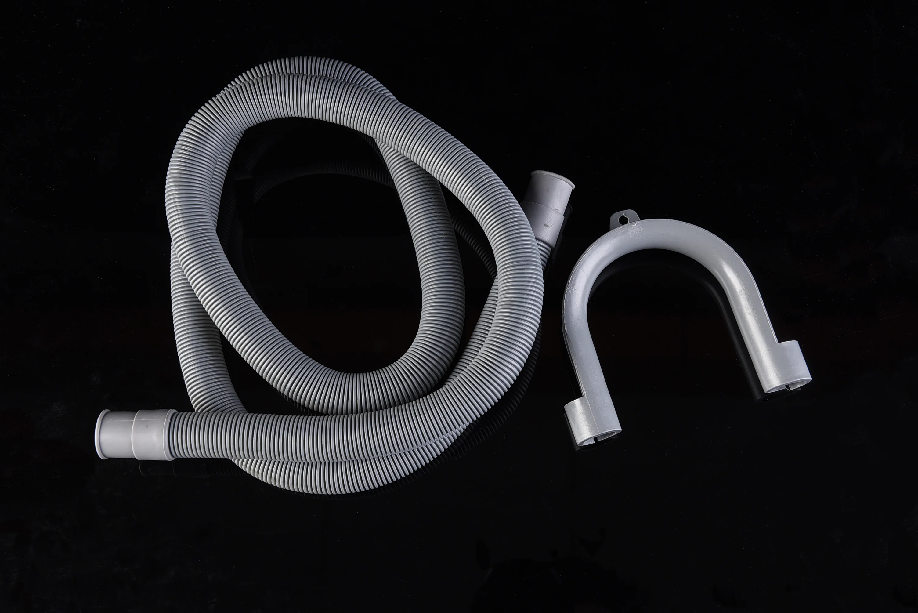 2-meter universal washing machine drainage hose, dishwasher drainage extension hose, corrugated pipe drainage hose kit