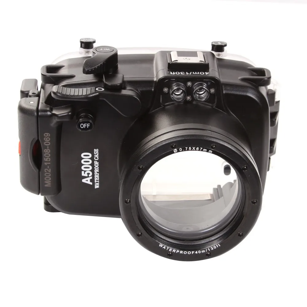 Dropshipping Diving Camera Case A5000 A5100 A6000 A6300 Underwater Waterproof Housing Case for Sony Camera Swimming Surfing